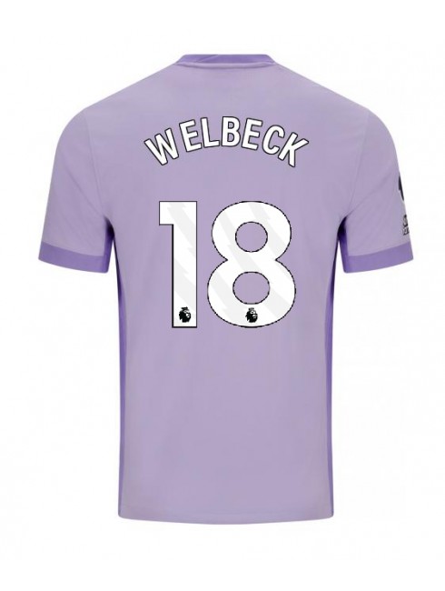 Brighton Danny Welbeck #18 Replika Borta Kläder 2025-26 Kortärmad Brighton Danny Welbeck #18 Replika Borta Kläder 2025-26 Kortärmad